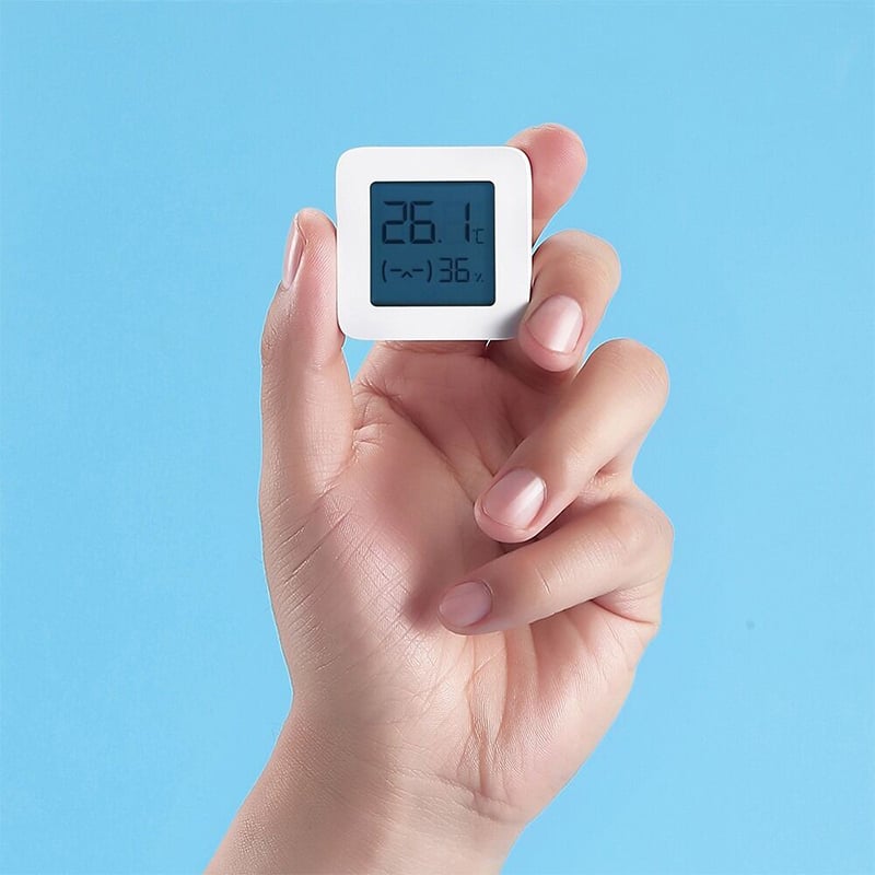 Picture of Xiaomi Mijia Bluetooth Temperature Humidity Sensor Monitor 2 | Smart Digital Thermometer Hygrometer Work with Mijia APP - White