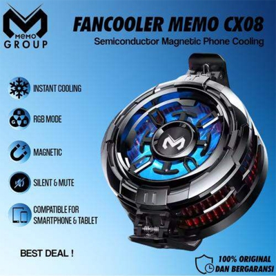 Picture of MEMO CX08 15W Magnetic Freezing Mobile Phone Cooler - Multicolor