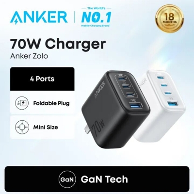 Picture of Anker Zolo 70W Charger 4-Port A121C
