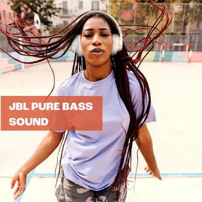 Picture of [Original] JBL Tune 730BT Wireless Over-Ear Bluetooth Headphones with Pure Bass Sound, 76H Battery Life, Dual Beamforming Mics, Multi-Point Bluetooth 6.0, Foldable & Comfortable – Black - Black