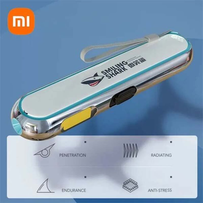 Picture of SMILING SHARK LS-308 Outdoor Powerful Flashlight Multifunctional Camping Night Fishing Lighting Tools - Multicolor