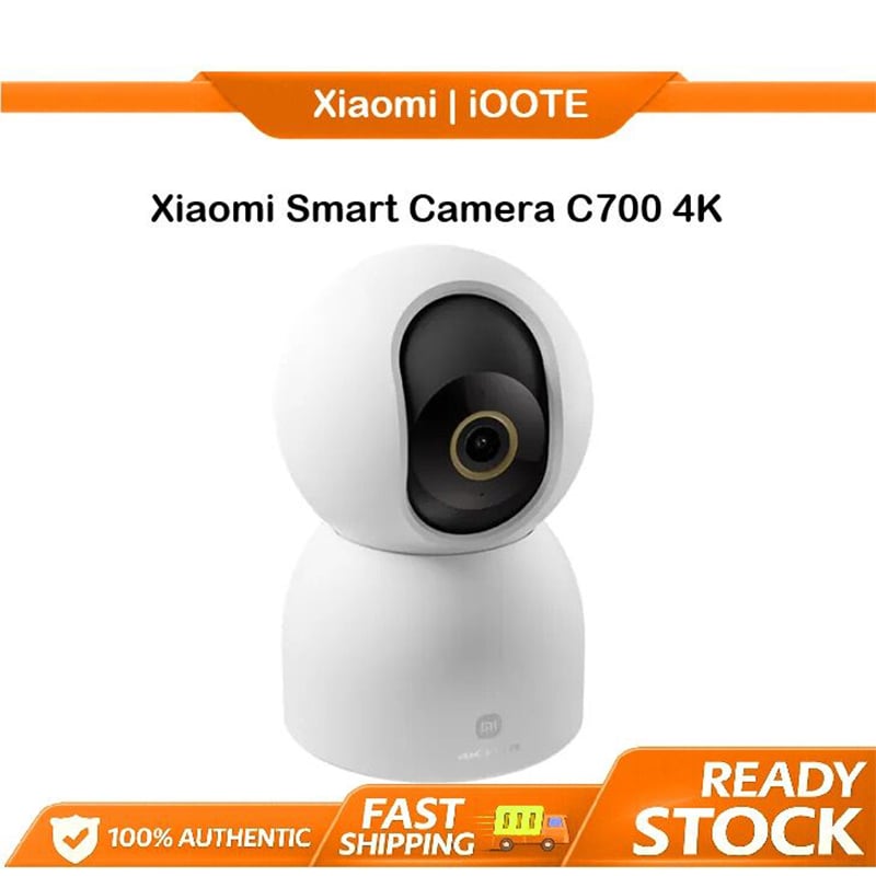 Picture of Xiaomi Smart Camera C700 4K Ultra Low Light Full-color | 4K Ultra-Clear Image Quality | Enhanced Night Vision | Dual-Band WiFi 6 | 6 Months Warranty - White