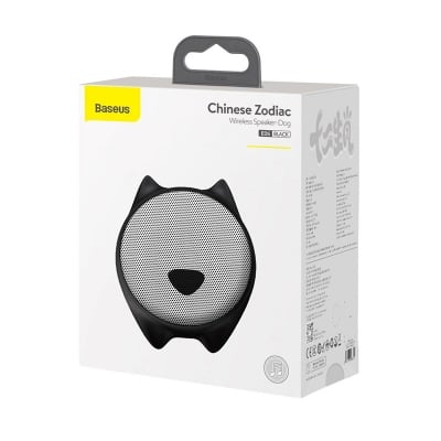 Picture of BASEUS Encok E06 Q Dogz Portable Speaker Wireless Speaker Bluetooth Speaker - Black