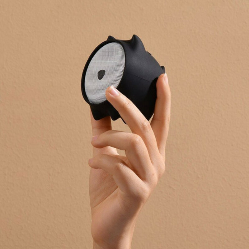 Picture of BASEUS Encok E06 Q Dogz Portable Speaker Wireless Speaker Bluetooth Speaker - Black