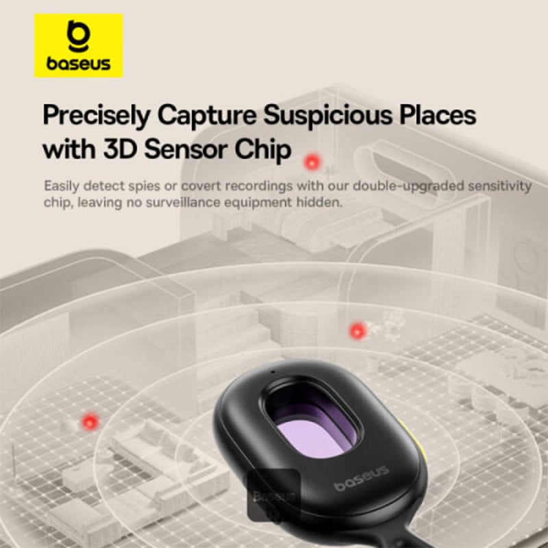 Picture of Baseus Heyo Series 2 Camera Detector | 3 Months Warranty - Black