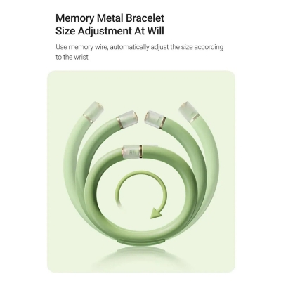 Picture of Qualitell Q1 Anti Mosquito Bracelet | Mosquito Repellent Protection |  Natural & Skin Friendly |  Comfortable & Lightweight |  Adjustable & Flexible Design |  Perfect for Outdoor & Travel | 3 Months warranty - Multicolor