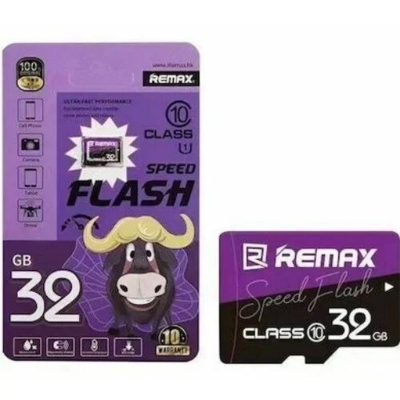 Picture of Remax 32GB Class 10 MicroSDHC Speed Flash Card | 10 Year Warranty - 32GB