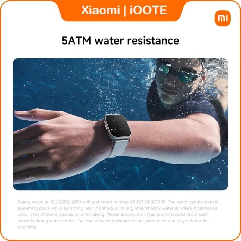 Picture of Xiaomi REDMI Watch 5 Lite | Ultra large 1.96'' AMOLED display, Up to 18 days of battery life, Built-in5-system GNSS, Advanced health and workout tracking - Black