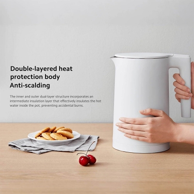 Picture of Xiaomi Mijia Constant Temperature Electric Kettle 2 1.5Liter Smart Hot Water Kettle | 6 Months Warranty - White