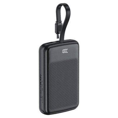 Picture of ACEFAST M13 10000mAh PD 22.5W Fast Charging Power Bank | Portable High-Speed USB-C Power Delivery Battery Pack | Compact Power Bank for iPhone Android Samsung Xiaomi | 3 Months Warranty - Black