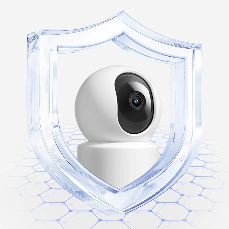 Picture of Xiaomi Smart Camera C301 3MP 2K Indoor WiFi Security Camera | 360° Panoramic View, Night Vision, AI Human Detection, Two-Way Audio, Xiaomi Home App Support | 1 Year Official Warranty - White