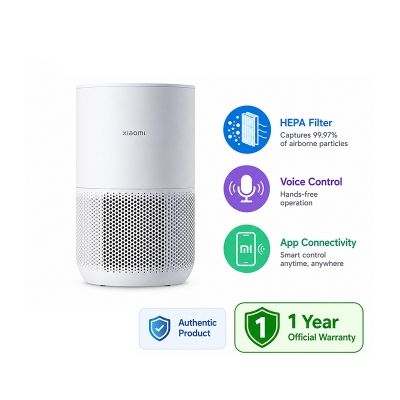 Picture of Xiaomi Smart Air Purifier 4 Compact EU Version  Smart Air Cleaning for Healthy Indoor Living | 1 year official Warranty - White