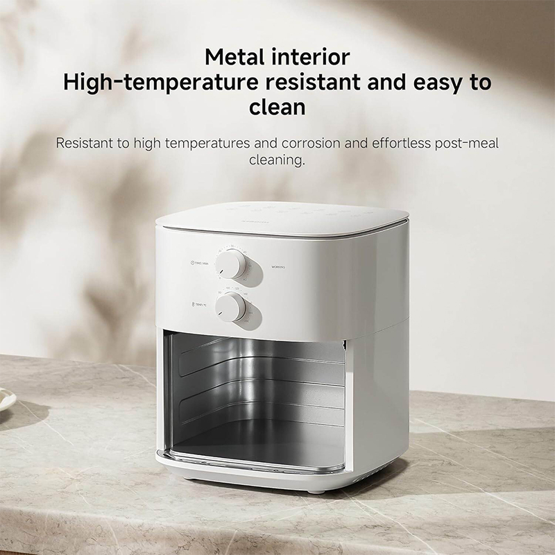 Picture of Xiaomi Air Fryer Essential 6L | 360° Hot Air Circulation, OLED Touchscreen & 100+ Smart Recipes | 12 months official warranty - White