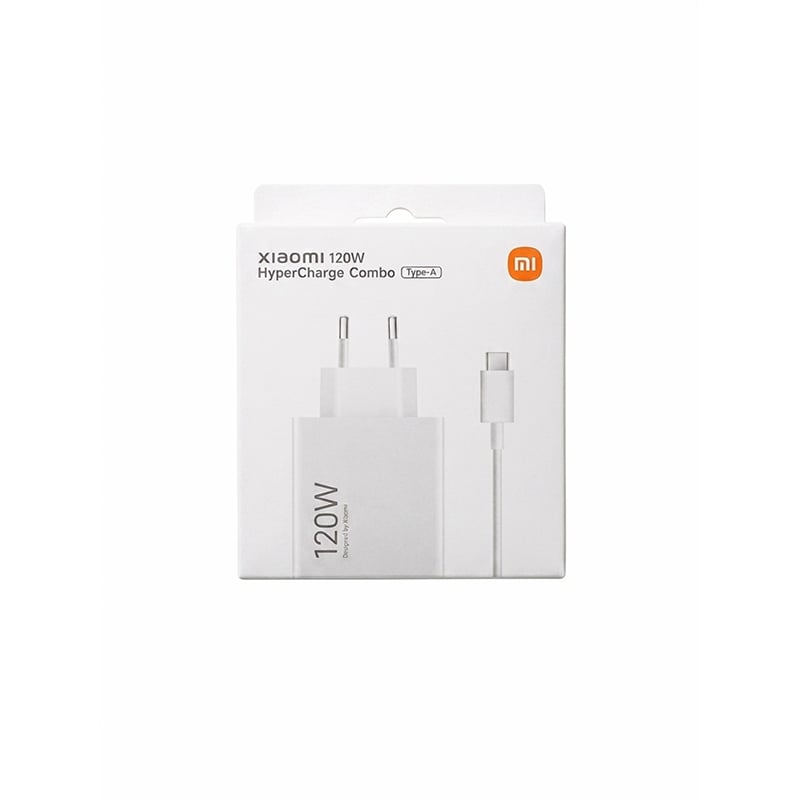 Picture of Xiaomi 120W HyperCharge Combo (Type-A) EU | 1 year warranty - White