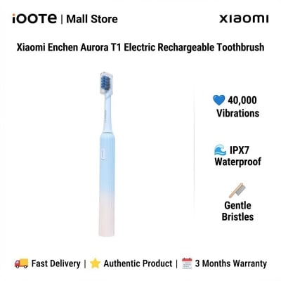 Picture of Xiaomi Enchen Aurora T1 Electric Rechargeable Toothbrush | 3 Months Warranty - Blue