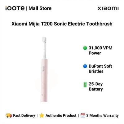 Picture of Xiaomi Mijia T200 Sonic Electric Toothbrush | 3 Months Warranty - Pink
