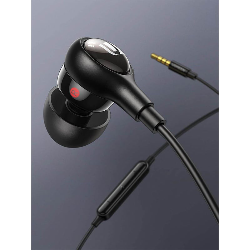 Picture of UGREEN EP103 3.5mm Wired In-Ear Earphones with Microphone, Stereo Sound & Noise Isolation | Compatible with MacBook, PS4/PS5, Android, MP3/MP4 | 18 Months Warranty - Black