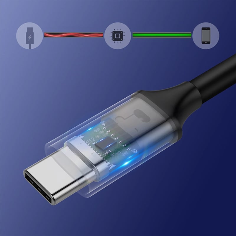 Picture of UGREEN US161 Type-C to Type-C 3.1 Gen Data Cable 1.5M with 100W Charging and 4K 60Hz | 18 Months warranty - Black