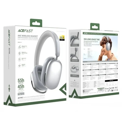 Picture of ACEFAST H9 Headphone with ANC & 40mm Drivers | 3 months warranty - White