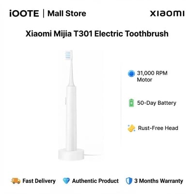 Picture of Xiaomi Mijia T301 Electric Toothbrush | 3 Months Warranty - White
