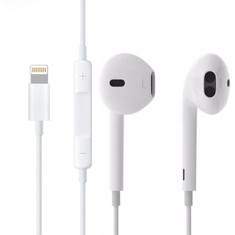 Picture of [Original] Apple EarPods Headphones with lightning connector | 1 year warranty - White