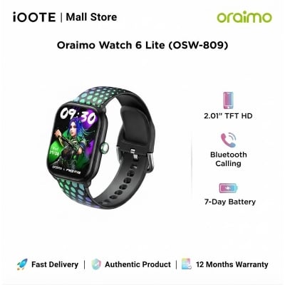 Picture of Oraimo Watch 6 Lite (OSW-809) | 12 Months Warranty - Green