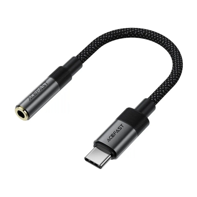 Picture of ACEFAST J12 Audio Converter USB-C Male to 3.5mm Female | 3 Months Warranty - Black
