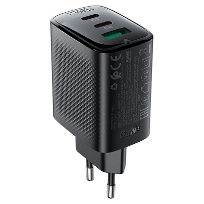 Picture of Acefast A108 PD67W GaN Wall Fast Charger | 3 Months Warranty - Black