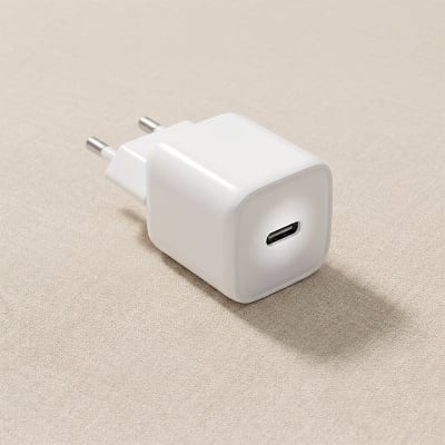 Picture of Oraimo Adapter (OCW-5351ECC) | 12 Months Warranty - White