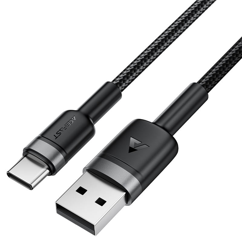 Picture of ACEFAST Charging Data Cable C22-04 USB-A to USB-C | 3 Months Warranty - Black