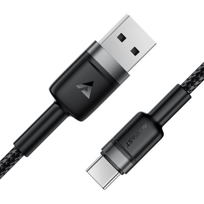 Picture of ACEFAST Charging Data Cable C22-04 USB-A to USB-C | 3 Months Warranty - Black
