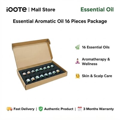 Picture of Essential Aromatic Oil 16 Pieces Package | 3 Months Warranty - Multicolor