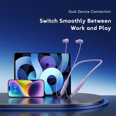 Picture of Oraimo Necklace Neo Wireless Neckband (OEB-310) | 12 Months Warranty - Digital Levender
