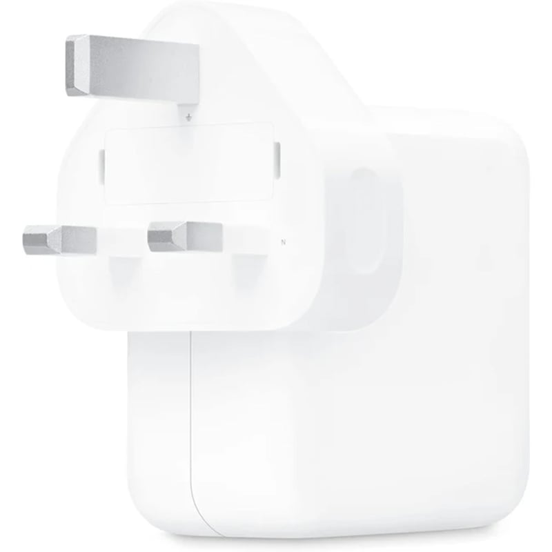 Picture of [Original] Apple 35W USB C Dual Port Power adapter 3 pin (C-A2676) for MacBook Air, iPad, iPhone & Apple Watch | 12 Months Warranty - White