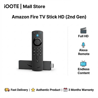 Picture of Amazon Fire TV Stick HD (2nd Gen) | 3 Months Warranty - Black