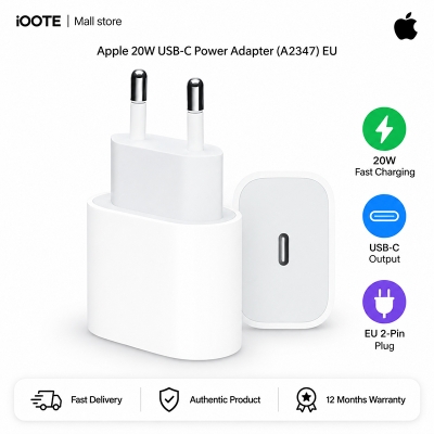 Picture of [Original] Apple 20W USB-C Power Adapter (A2347) EU | 12 Months Warranty - White