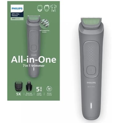 Picture of Philips MG3911/15 Multi-Grooming All-in-One Body Trimmer 3000 Series for Men | 3 Months Warranty - Grey