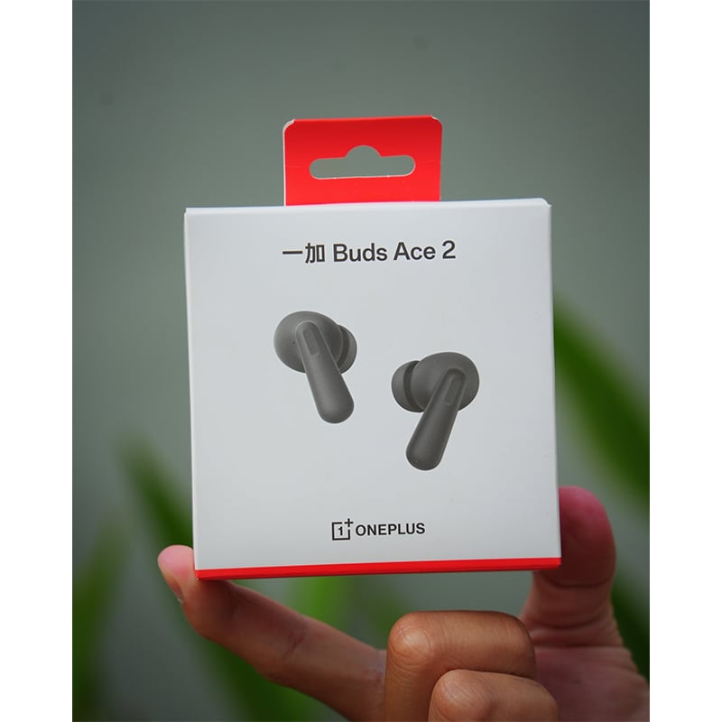 Picture of OnePlus Buds Ace 2 Hi-Fi Sound Deep Bass & Smart Noise Cancellation ANC Dynamic Drivers True Wireless Earbuds | 3 Months Warranty - Black