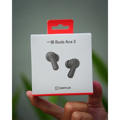 Picture of OnePlus Buds Ace 2 Hi-Fi Sound Deep Bass & Smart Noise Cancellation ANC Dynamic Drivers True Wireless Earbuds | 3 Months Warranty - Black