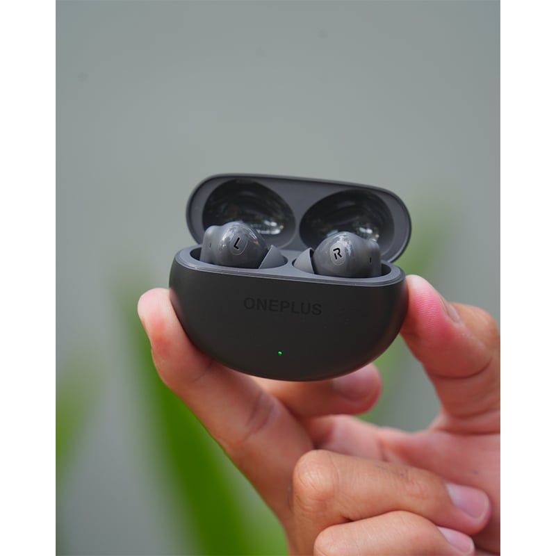 Picture of OnePlus Buds Ace 2 Hi-Fi Sound Deep Bass & Smart Noise Cancellation ANC Dynamic Drivers True Wireless Earbuds | 3 Months Warranty - Black