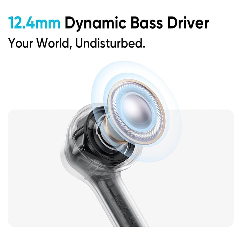 Picture of Realme Buds T200X Earphones 25dB Active Noise Cancelling Bluetooth 5.4 Headset 600mAh Long Standby | 3 Months Warranty - Black