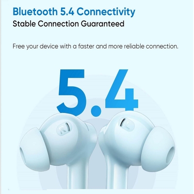 Picture of Realme Buds T200X Earphones 25dB Active Noise Cancelling Bluetooth 5.4 Headset 600mAh Long Standby | 3 Months Warranty - Black