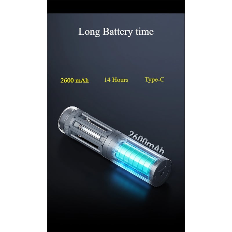 Picture of Xiaomi Qualitell T1 2600mAh 3-in-1 Flashlight Ambient Light & Mosquito Zapper | 6 Months Warranty - Black