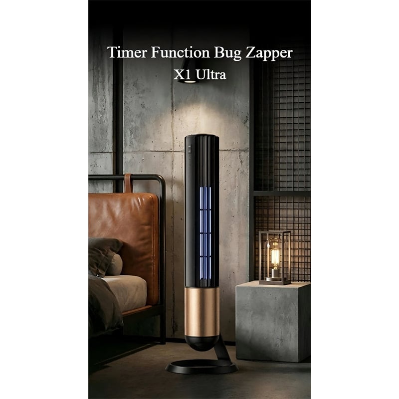 Picture of Xiaomi Qualiteel X1-Ultra Electric Mosquito Killer lamp up to 1000sq.ft | 6 Months Warranty - Black
