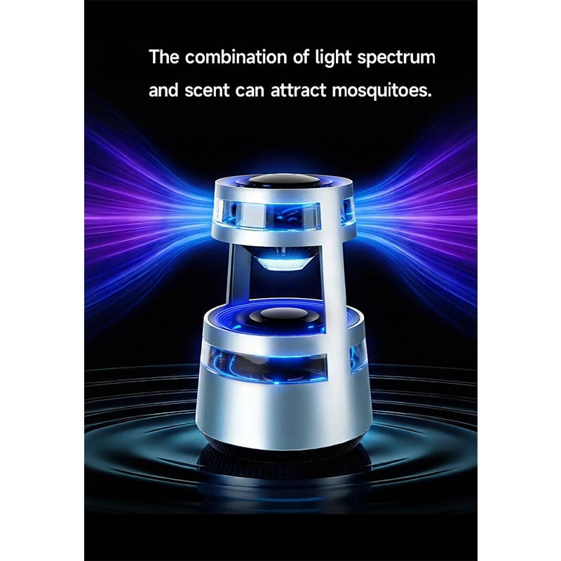 Picture of Xiaomi Qualitell X2 Electric Mosquito Killer and Dual-turbo air duct flying insect suction | 6 Months Warranty - Black