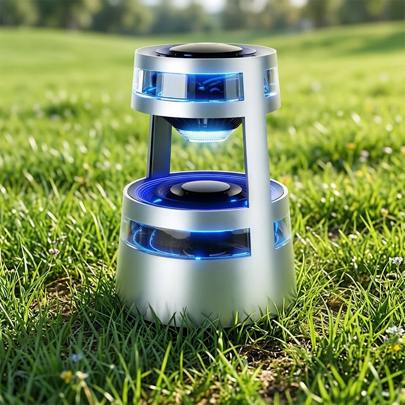 Picture of Xiaomi Qualitell X2 Electric Mosquito Killer and Dual-turbo air duct flying insect suction | 6 Months Warranty - Black