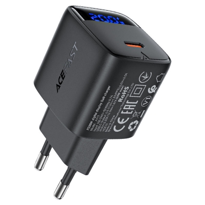 Picture of ACEFAST A113 PD20W GaN Wall Charger | 3 Months Warranty - Black