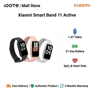 Picture of Xiaomi Smart Band 11 Active | 3 Months Warranty