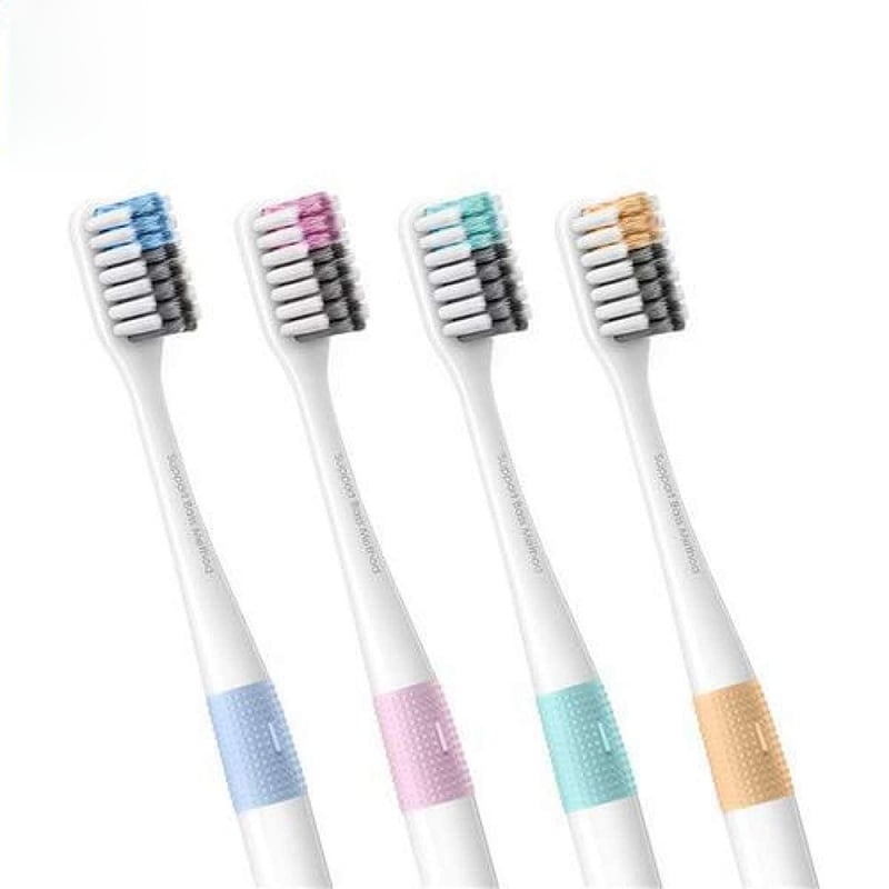 Picture of Dr.Bei Soft Toothbrush 4 pieces | 3 Months Warranty - Multicolor