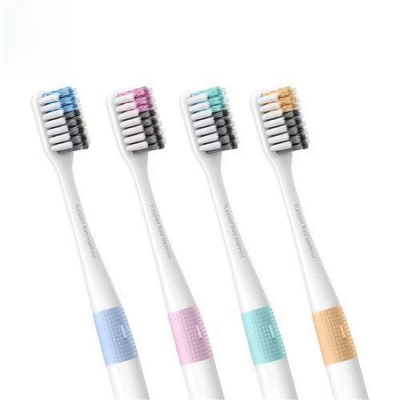Picture of Dr.Bei Soft Toothbrush 4 pieces | 3 Months Warranty - Multicolor